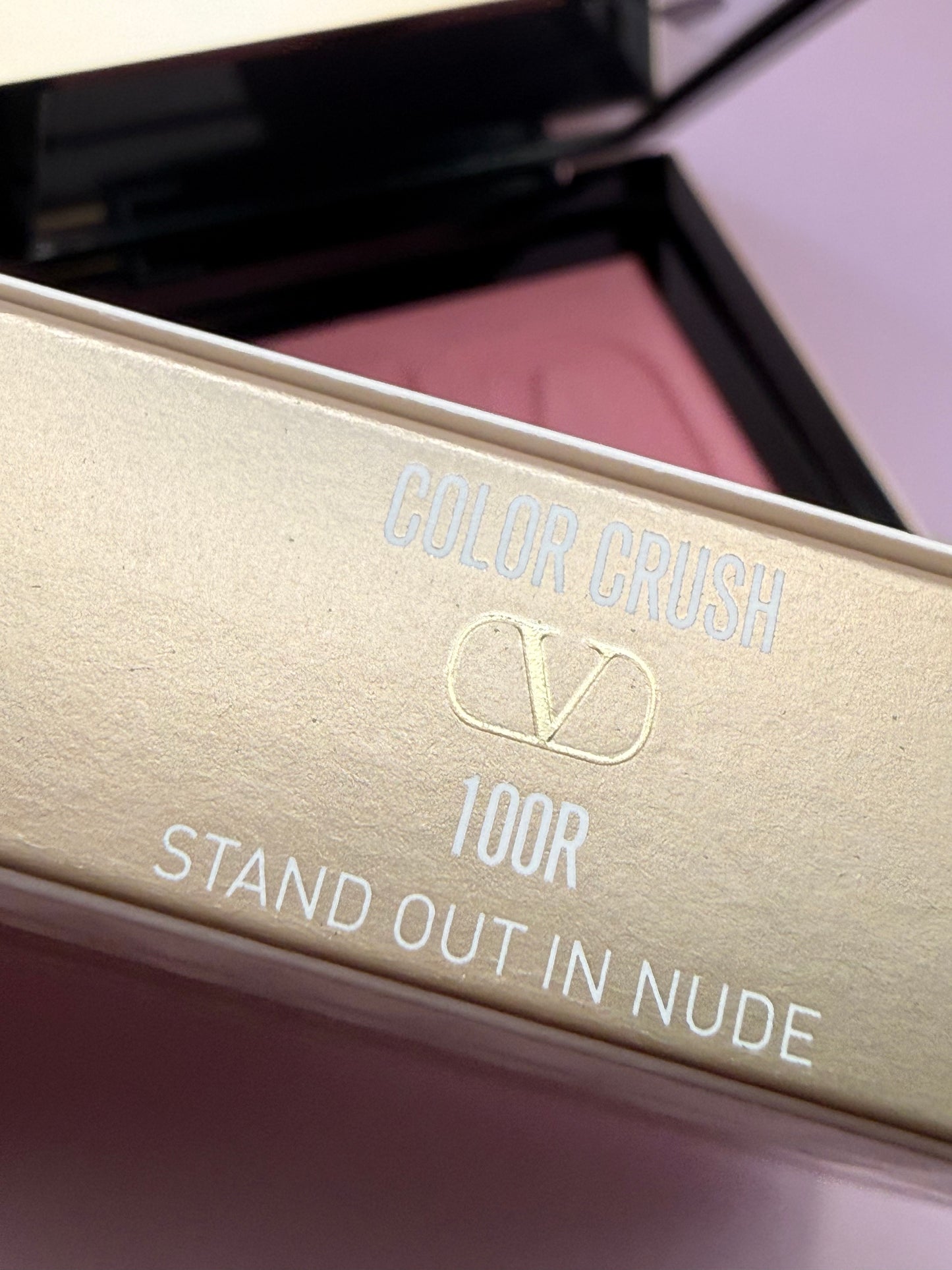 Valentino Beauty Color Crush Longwear Eye-to-Cheek Blush – 100R & 123R