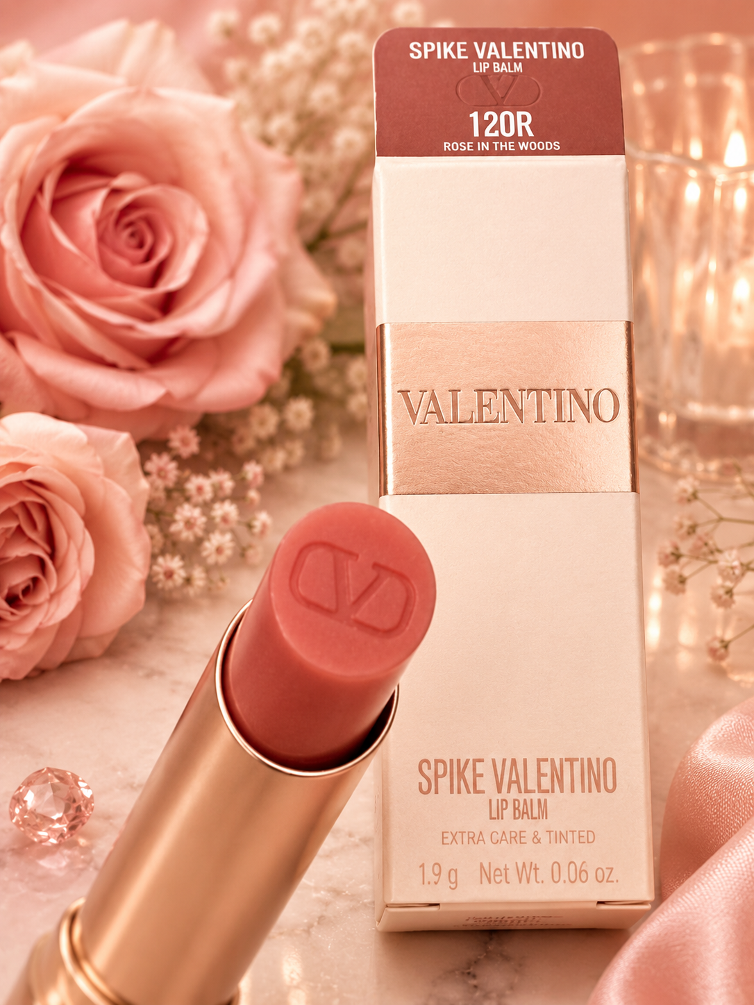 Spike Valentino Lip Balm 120R – Rose in the Woods