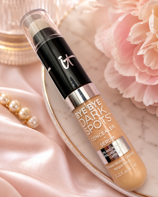 IT Cosmetics Bye Bye Dark Spots Concealer + Serum – Fair Neutral 11 | Medium Coverage Niacinamide Concealer