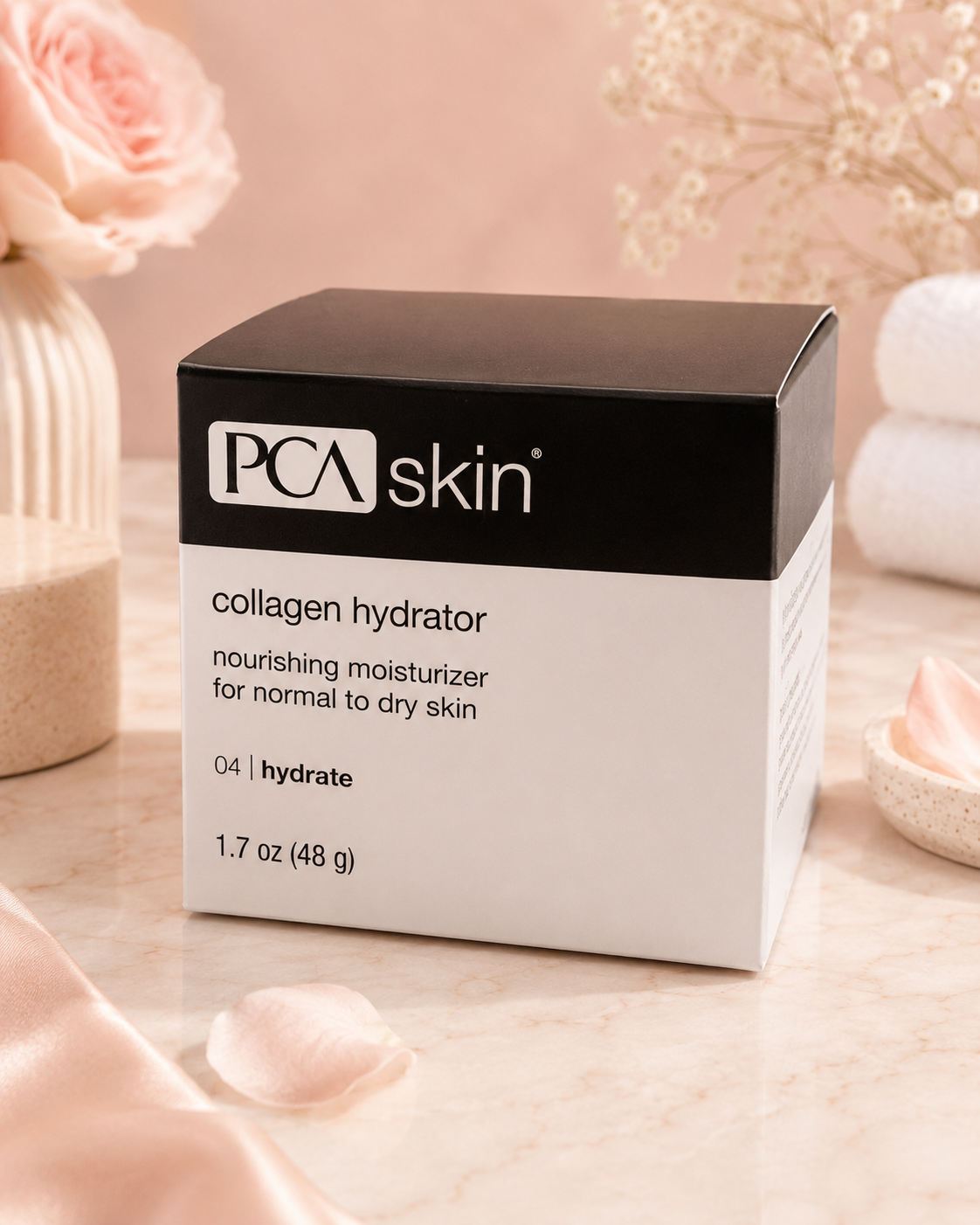 PCA SKIN Collagen Hydrator Nourishing Moisturizer 1.7 oz – Hydrating Face Cream for Normal to Dry Skin