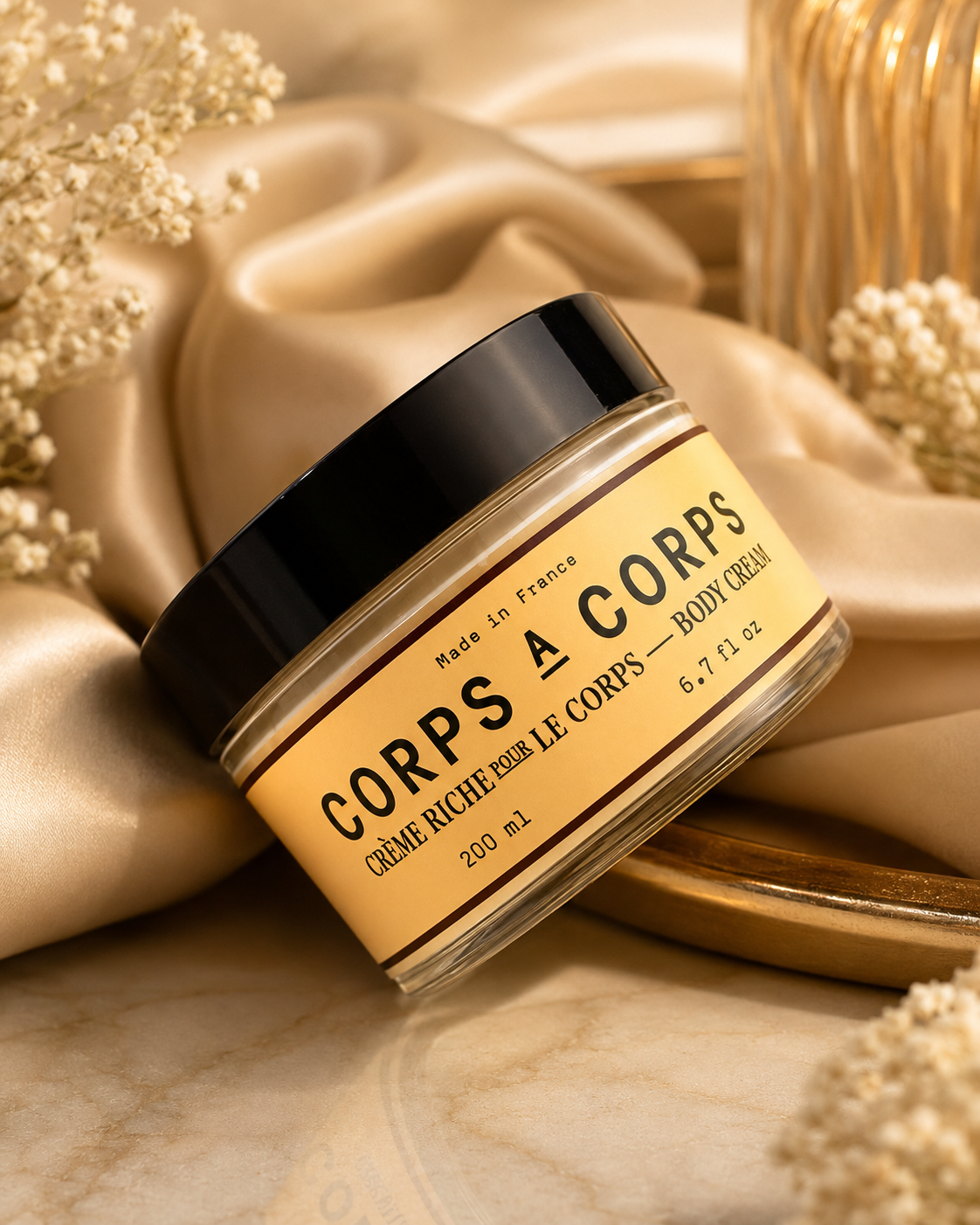 Bastide Corps-à-Corps Crème Riche Body Cream 6.7 oz | Luxury French Body Moisturizer
